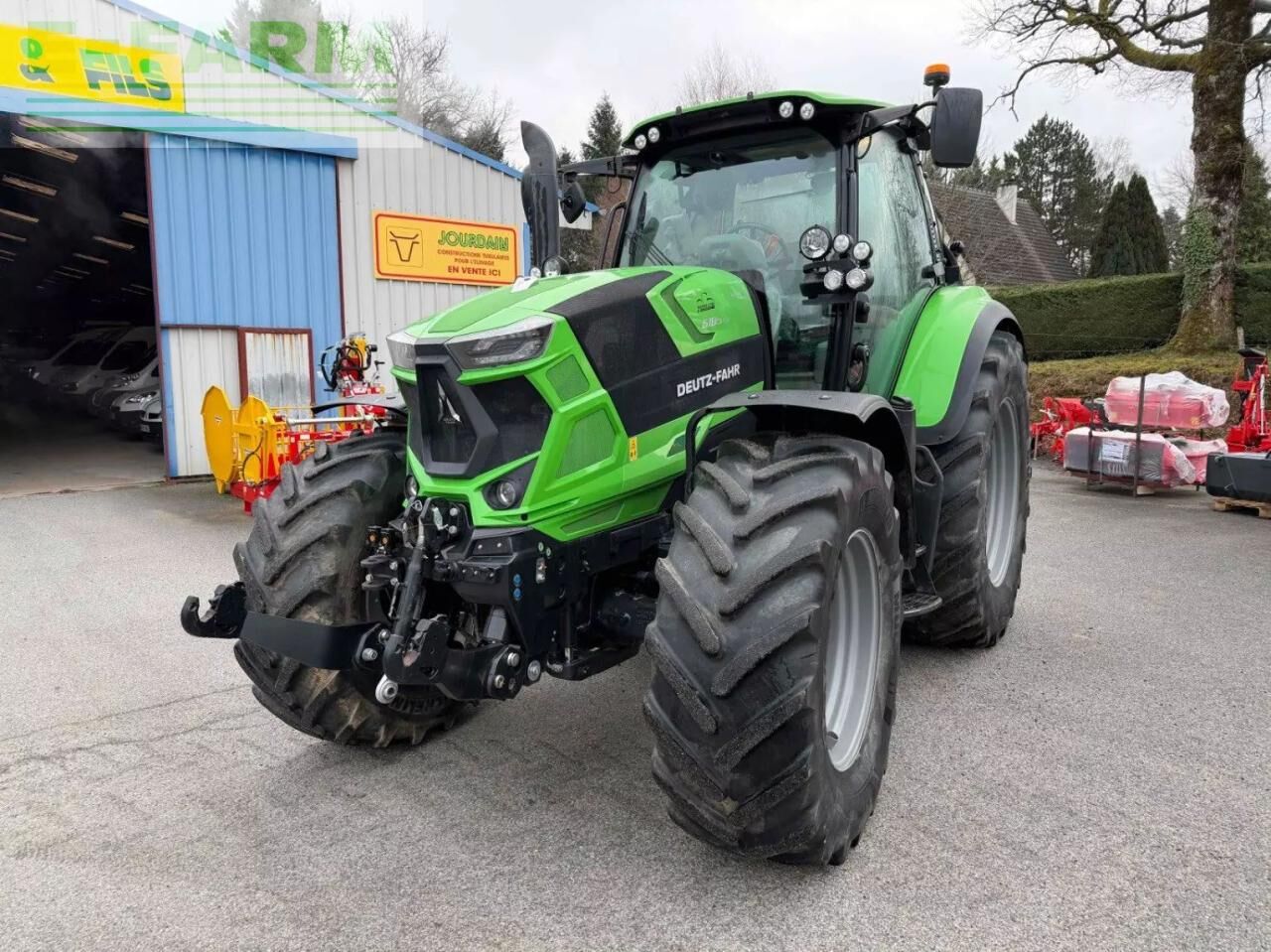 Deutz-Fahr tracteur agricole 6185ttv deutz-fahr - Tractor: foto 1 Deutz-Fahr tracteur agricole 6185ttv deutz-fahr - Tractor: foto 1