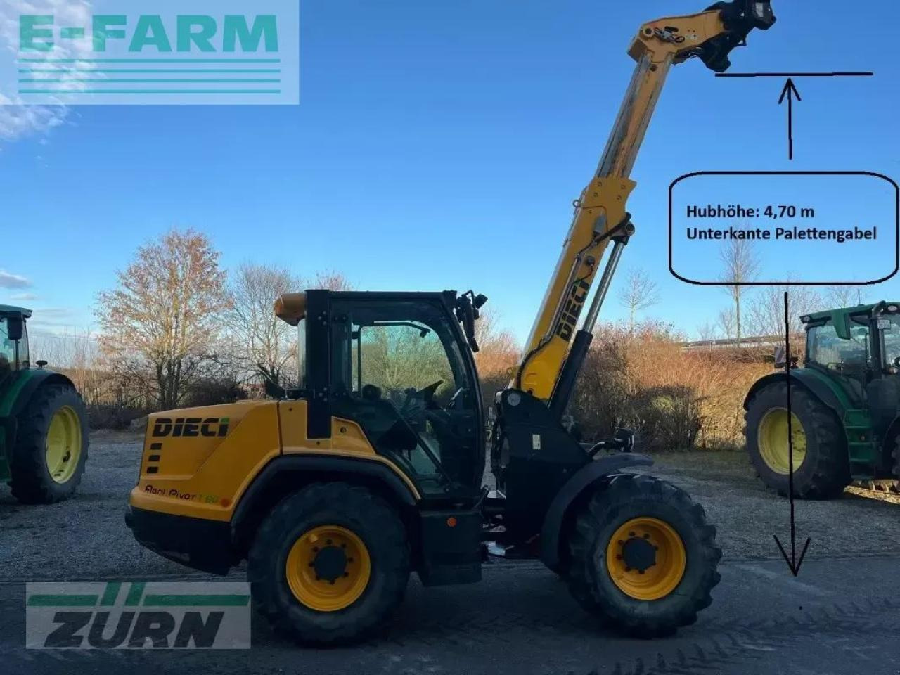 Dieci agri pivot t60 teleskopradlader - Miniexcavadora: foto 3 Dieci agri pivot t60 teleskopradlader - Miniexcavadora: foto 3