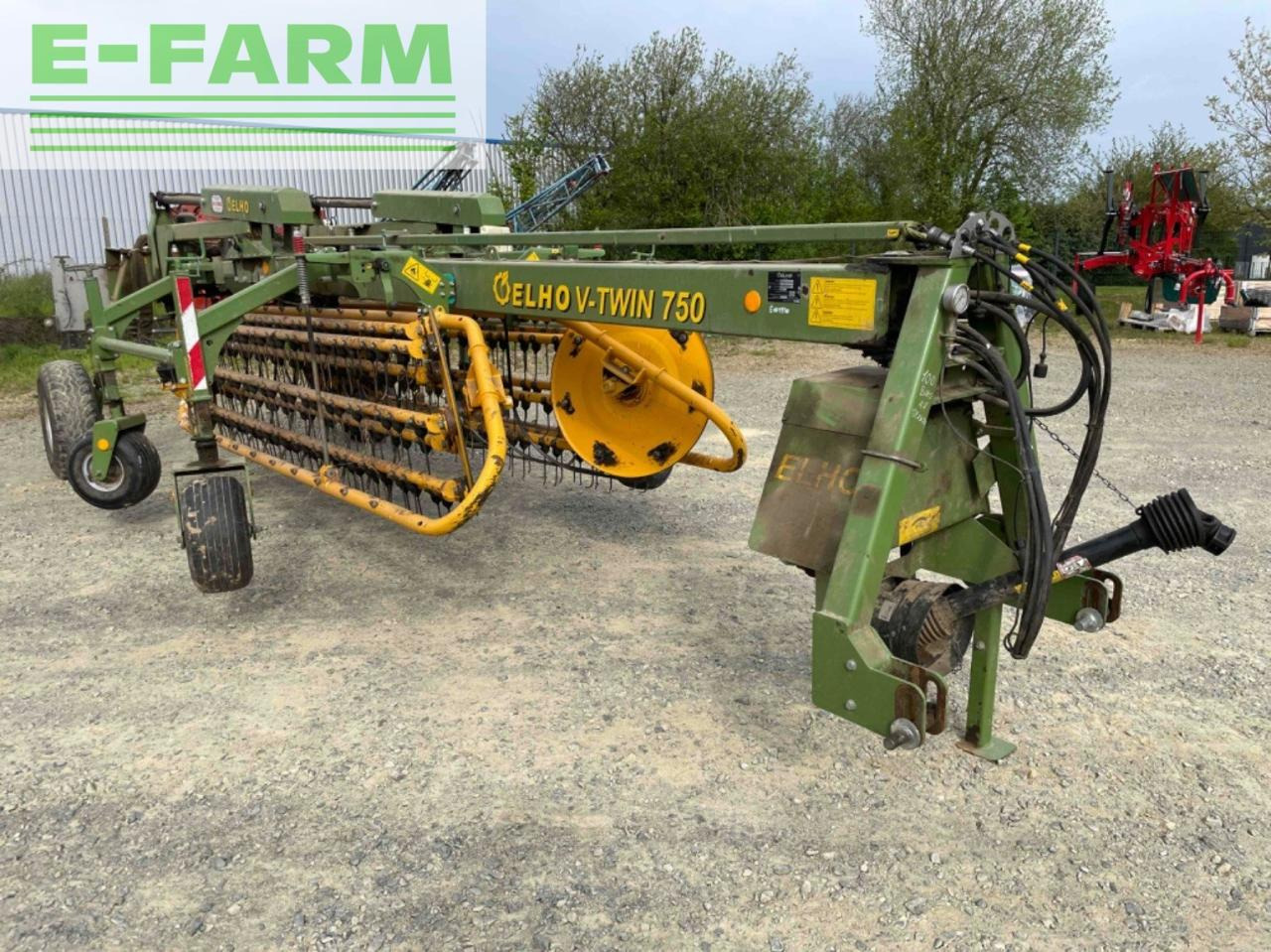 Elho vt750 - Henificadora: foto 1 Elho vt750 - Henificadora: foto 1
