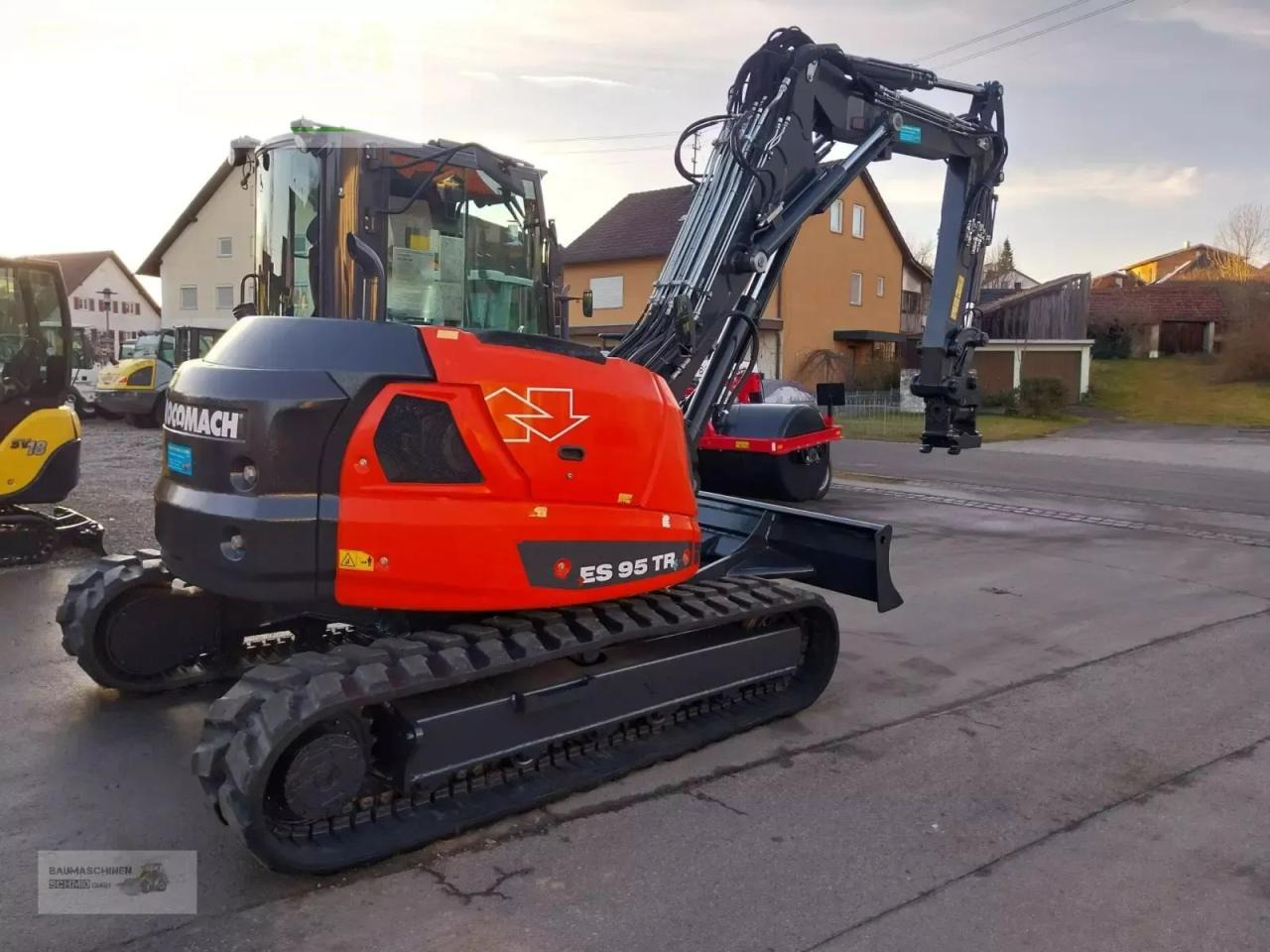 Euromacchine 95.2 tr 4 mit verstellausleger u. powertilt - Miniexcavadora: foto 5 Euromacchine 95.2 tr 4 mit verstellausleger u. powertilt - Miniexcavadora: foto 5