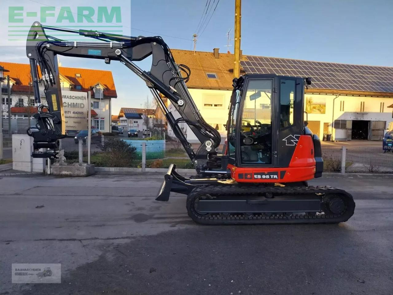 Euromacchine 95.2 tr 4 mit verstellausleger u. powertilt - Miniexcavadora: foto 1 Euromacchine 95.2 tr 4 mit verstellausleger u. powertilt - Miniexcavadora: foto 1