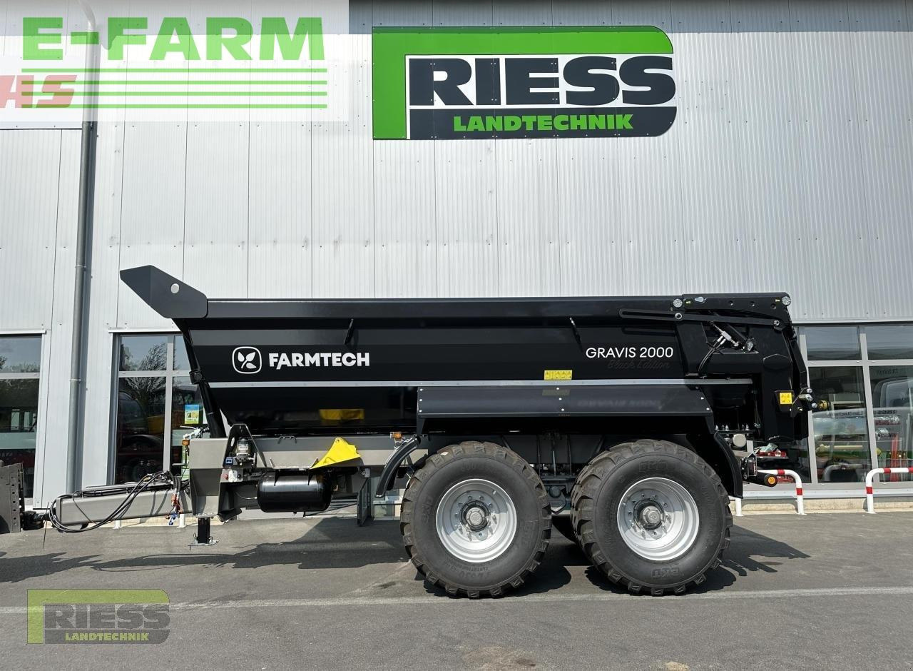 Remolque volquete agrícola Farmtech gravis 2000 hardox black edition: foto 9 Remolque volquete agrícola Farmtech gravis 2000 hardox black edition: foto 9