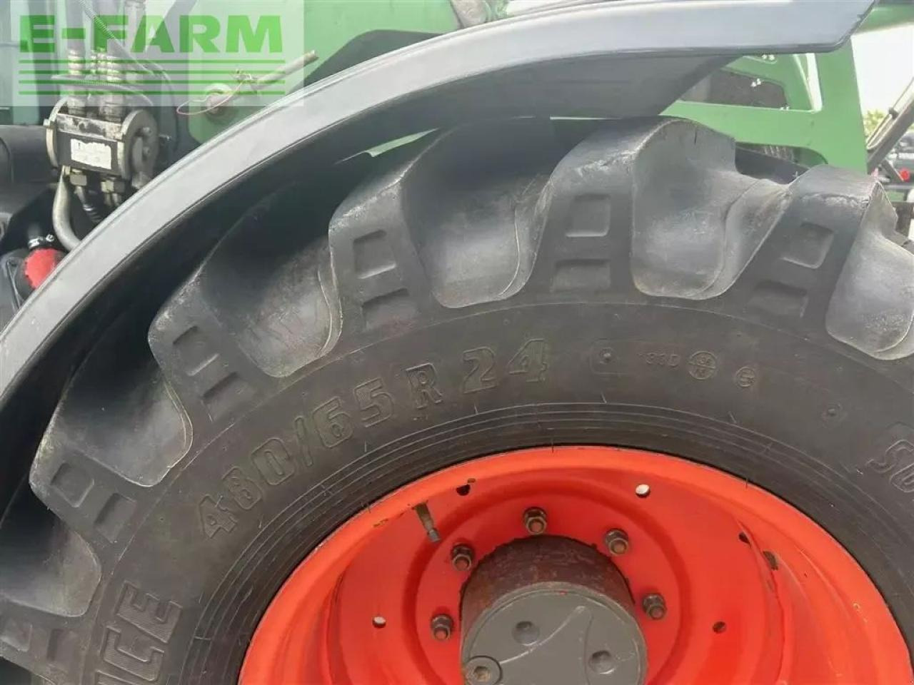 Tractor Fendt 309 c med fendt læsser: foto 7 Tractor Fendt 309 c med fendt læsser: foto 7