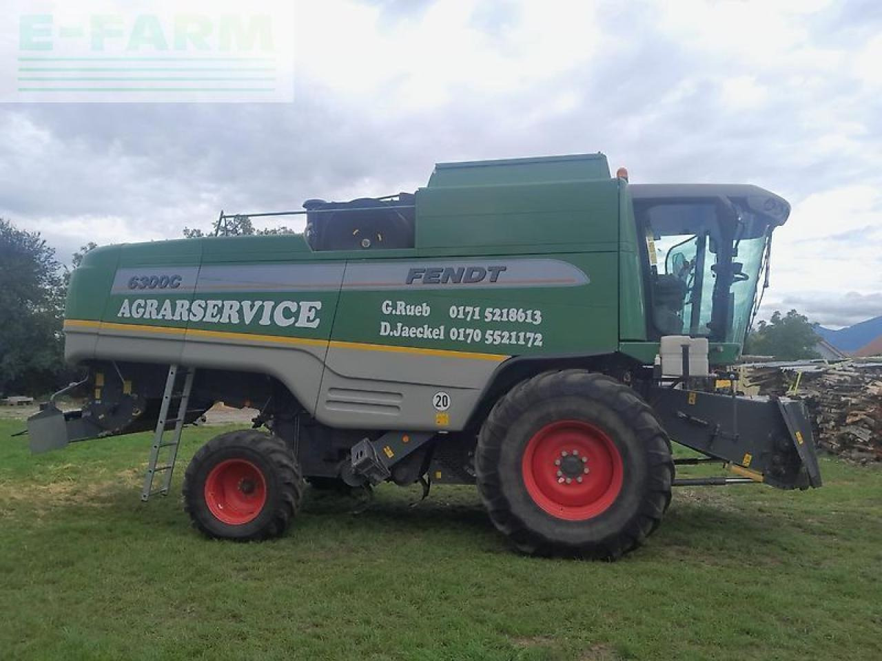 Fendt 6300c - Cosechadora de granos: foto 2 Fendt 6300c - Cosechadora de granos: foto 2