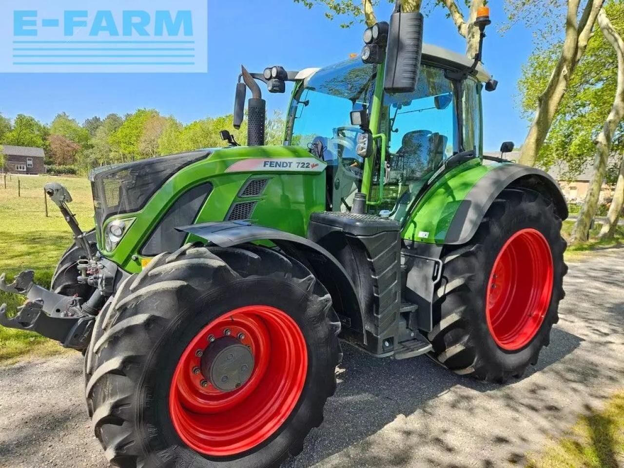 Fendt 722 s4 profi plus - Tractor: foto 1 Fendt 722 s4 profi plus - Tractor: foto 1