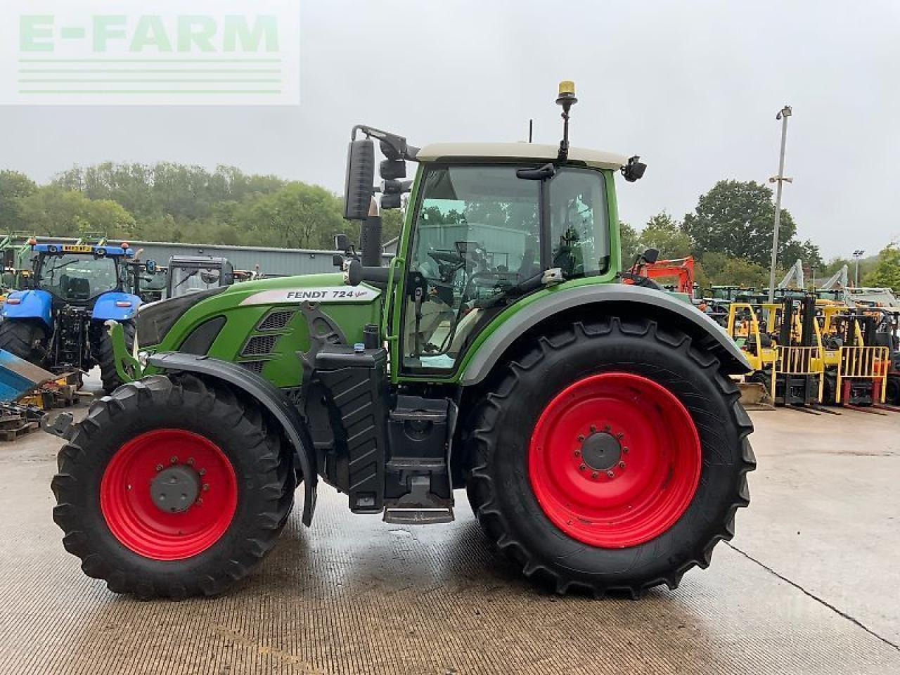 Fendt 724 profi plus tractor (st23447) - Tractor: foto 5 Fendt 724 profi plus tractor (st23447) - Tractor: foto 5