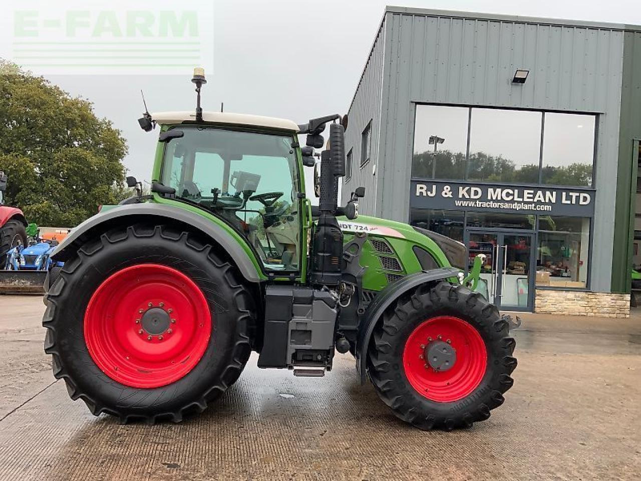 Fendt 724 profi plus tractor (st23447) - Tractor: foto 1 Fendt 724 profi plus tractor (st23447) - Tractor: foto 1