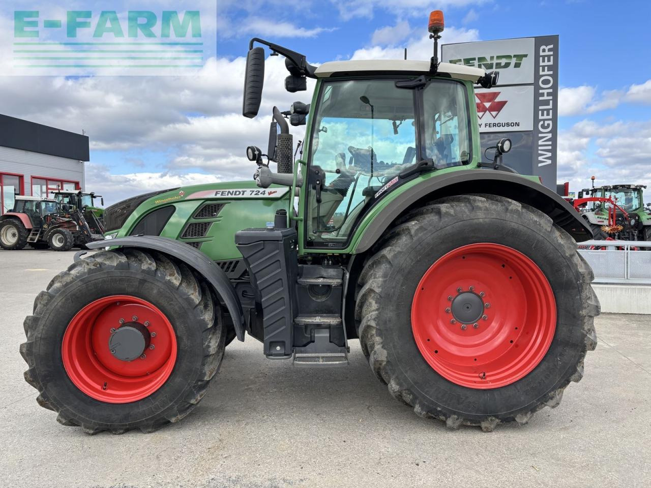 Fendt 724 vario - Tractor: foto 4 Fendt 724 vario - Tractor: foto 4