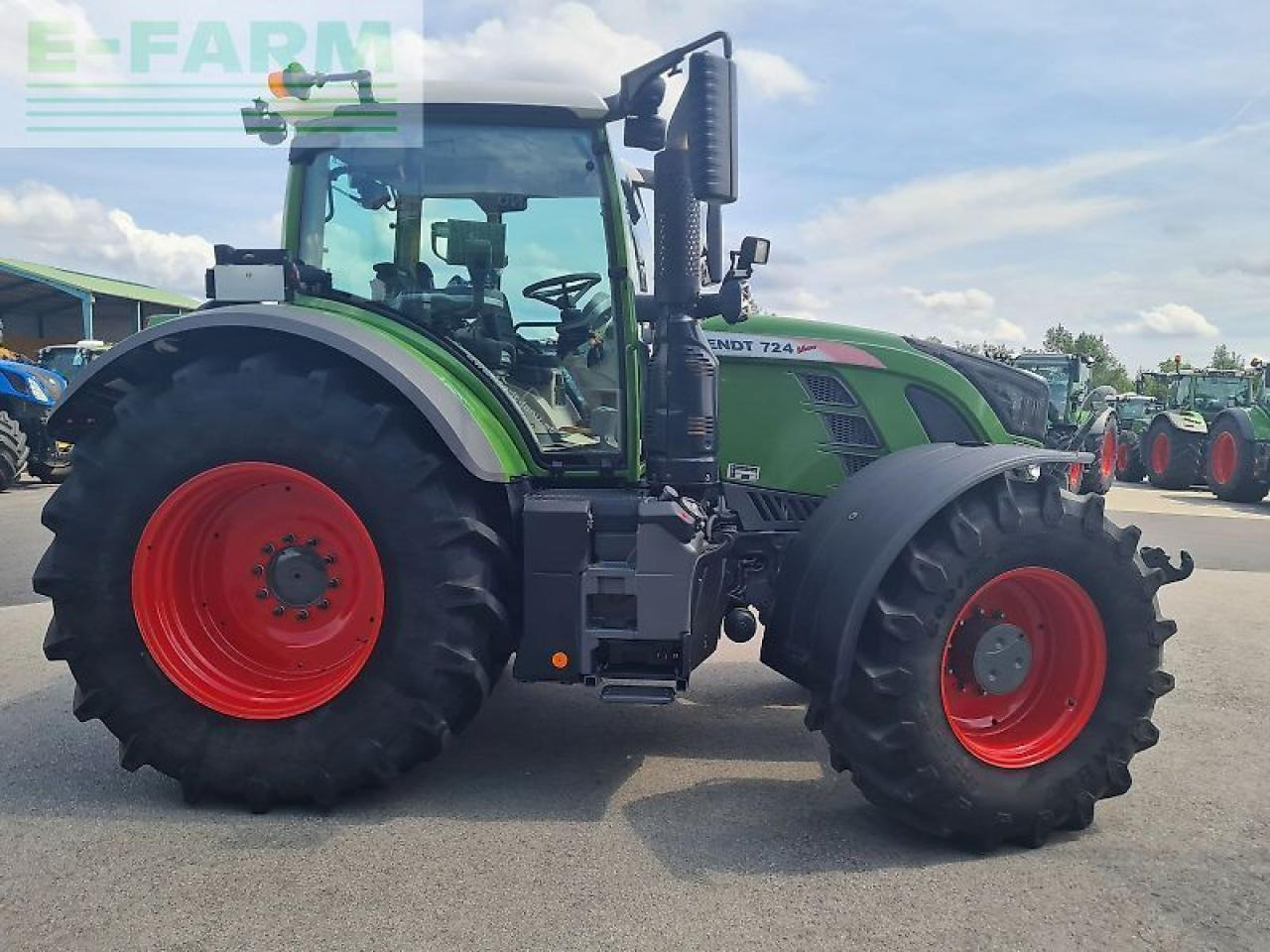 Fendt 724 vario profi+ - Tractor: foto 5 Fendt 724 vario profi+ - Tractor: foto 5
