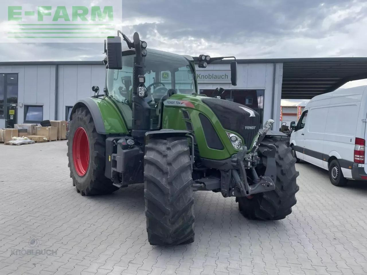 Fendt 724 vario profi Profi - Tractor: foto 1 Fendt 724 vario profi Profi - Tractor: foto 1