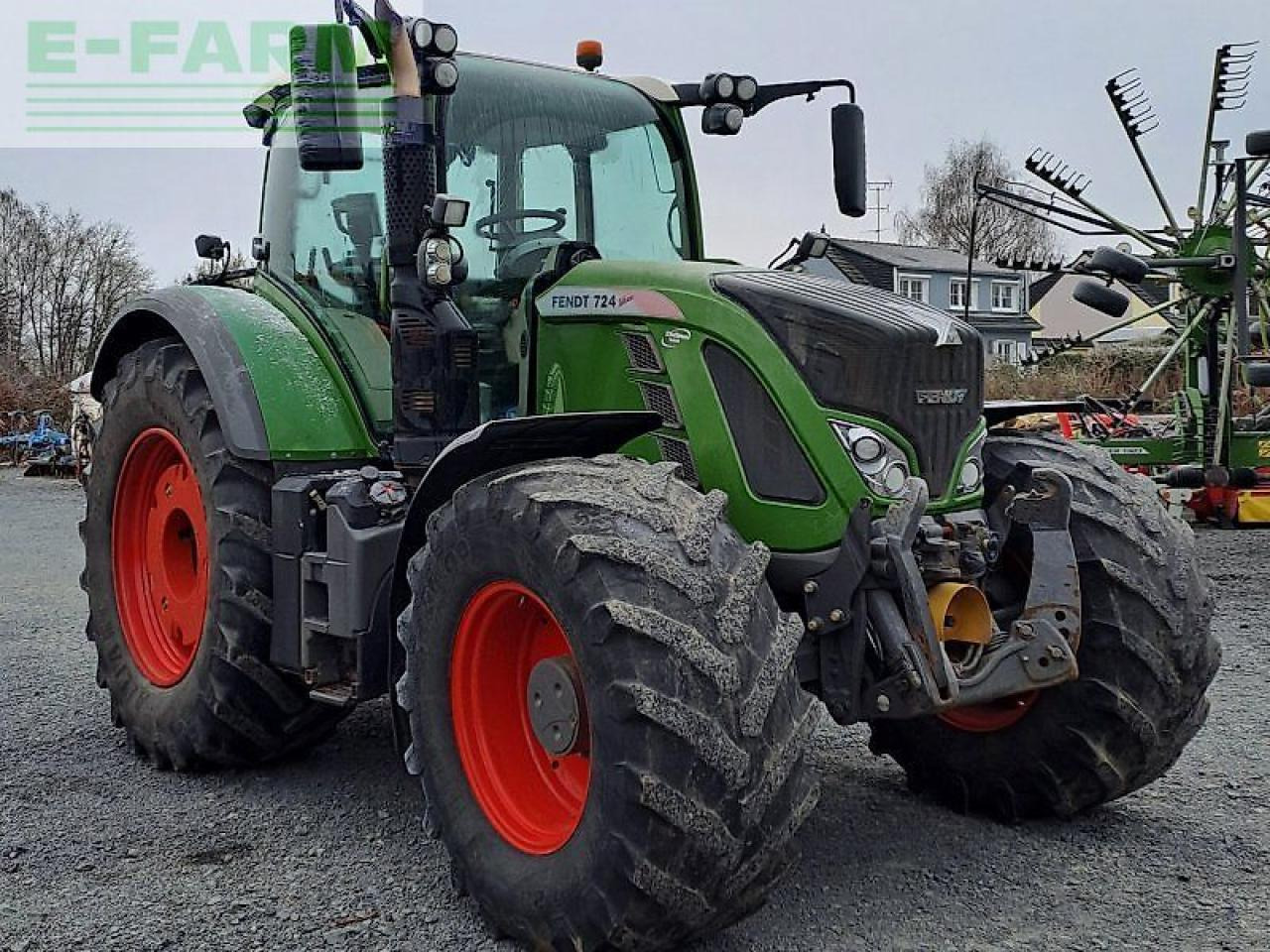 Fendt 724 vario profi Profi - Tractor: foto 3 Fendt 724 vario profi Profi - Tractor: foto 3