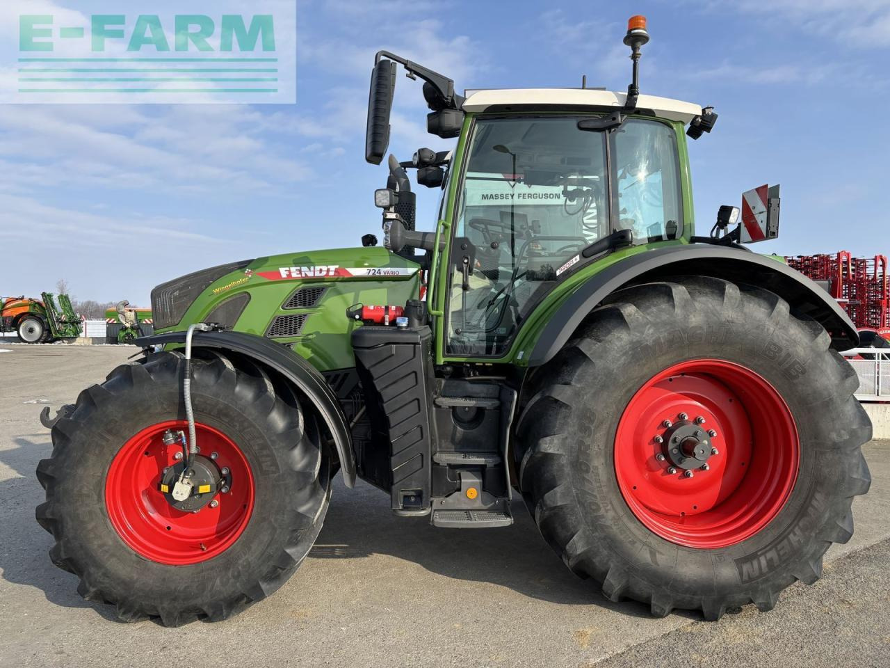 Fendt 724 vario profi+ ProfiPlus - Tractor: foto 4 Fendt 724 vario profi+ ProfiPlus - Tractor: foto 4