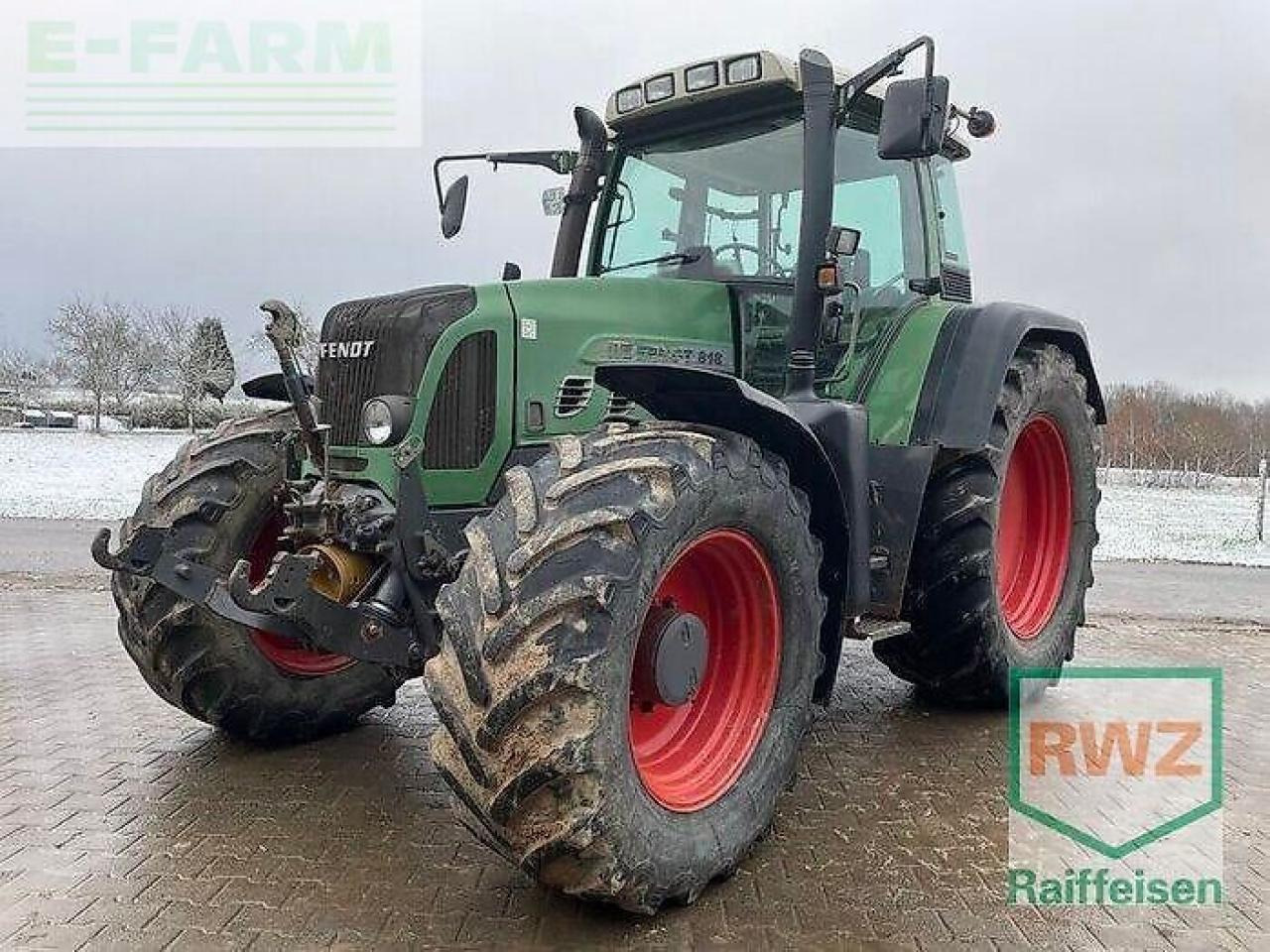 Fendt 818 - Tractor: foto 1 Fendt 818 - Tractor: foto 1