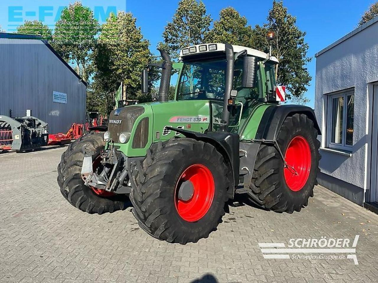 Fendt 820 vario tms - Tractor: foto 1 Fendt 820 vario tms - Tractor: foto 1