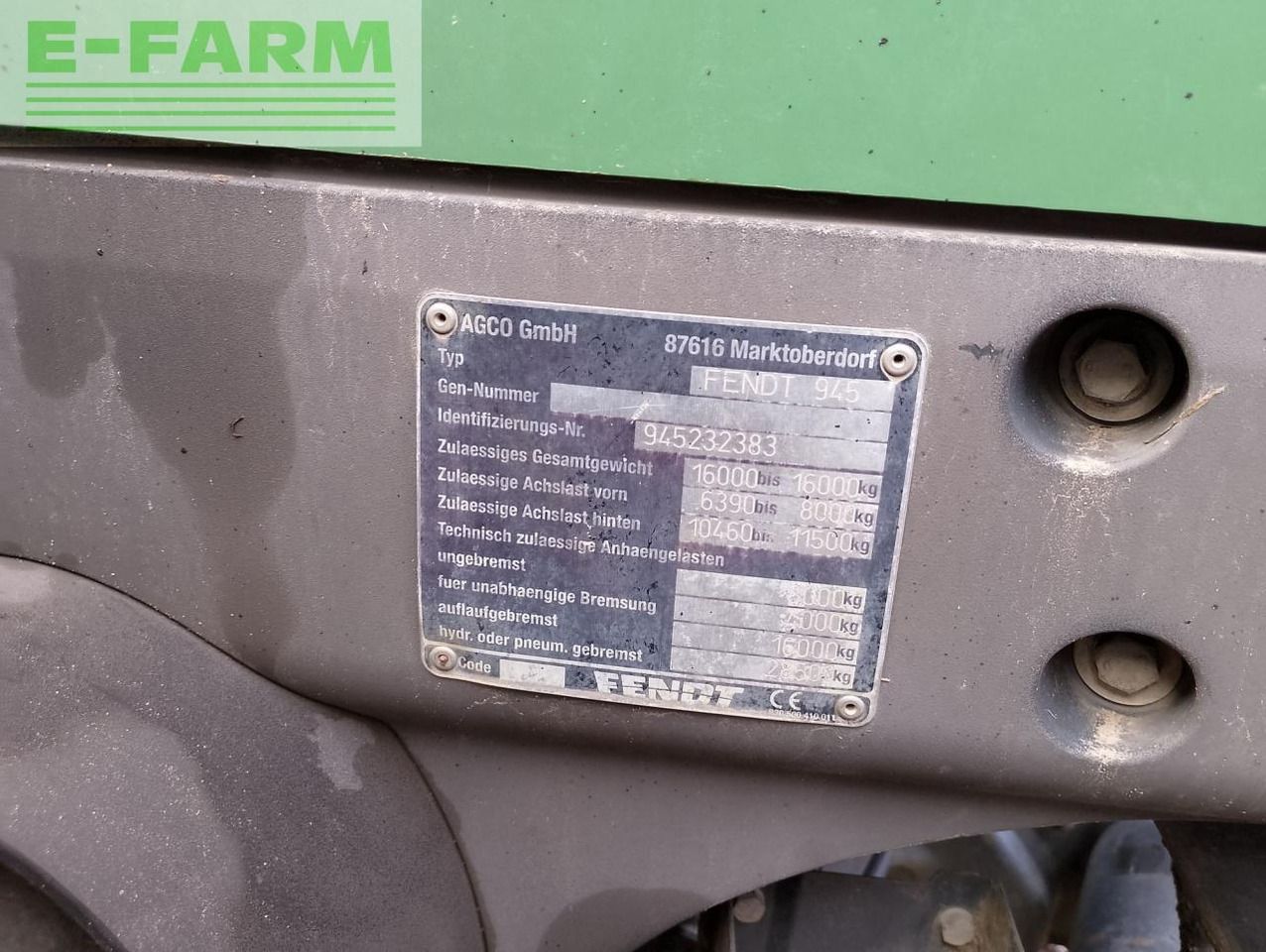Tractor Fendt 936 Profi Plus: foto 20