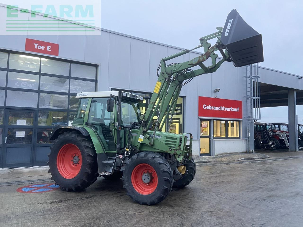 Fendt farmer 307 c C - Tractor: foto 4 Fendt farmer 307 c C - Tractor: foto 4