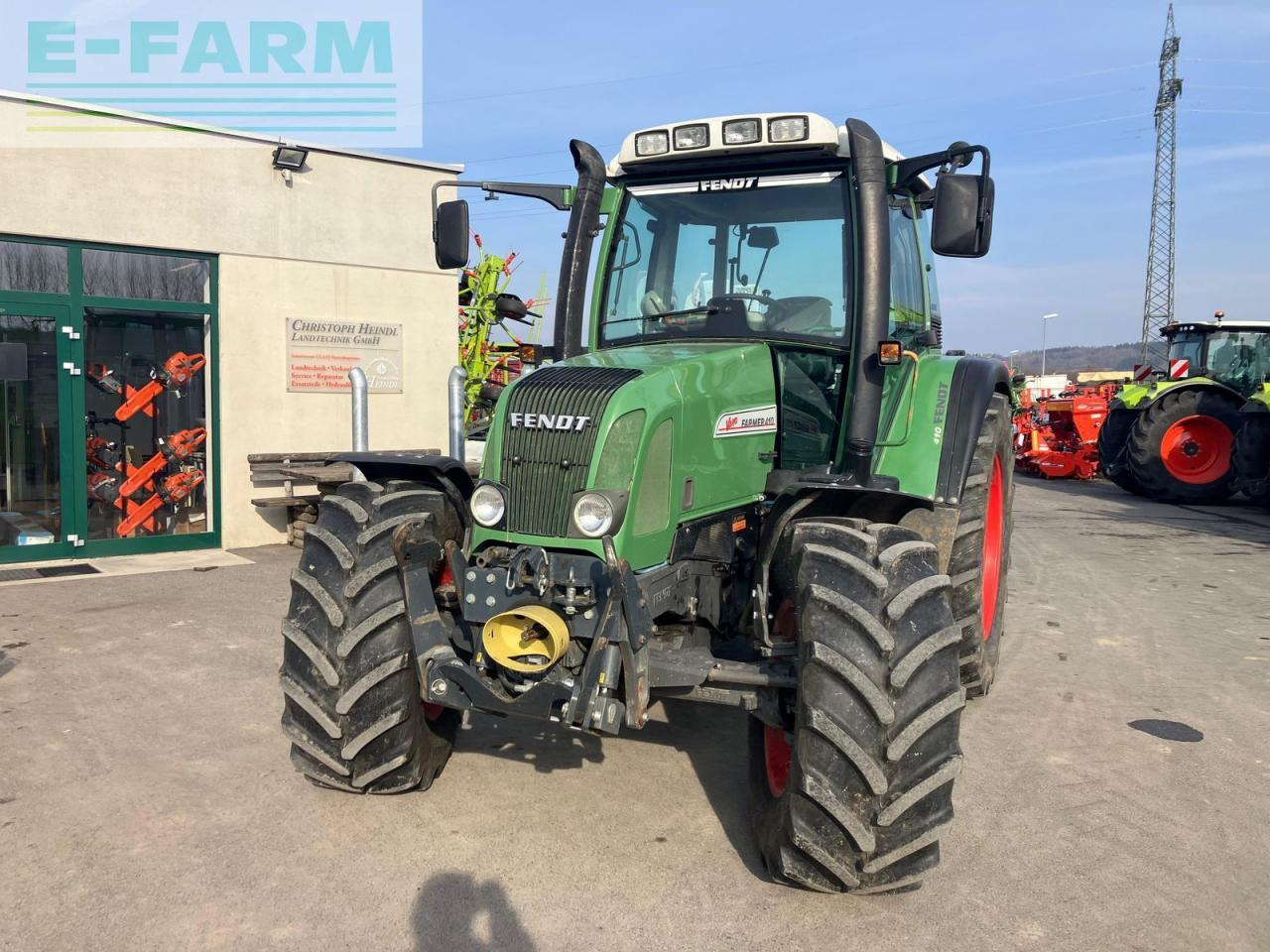 Fendt farmer 410 vario - Tractor: foto 2 Fendt farmer 410 vario - Tractor: foto 2