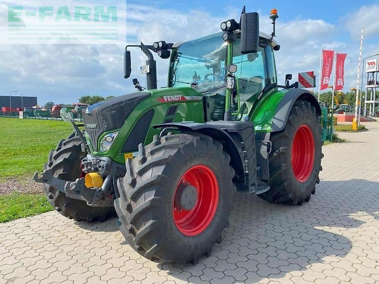 Fendt fendt 724 profi+ - Tractor: foto 1 Fendt fendt 724 profi+ - Tractor: foto 1