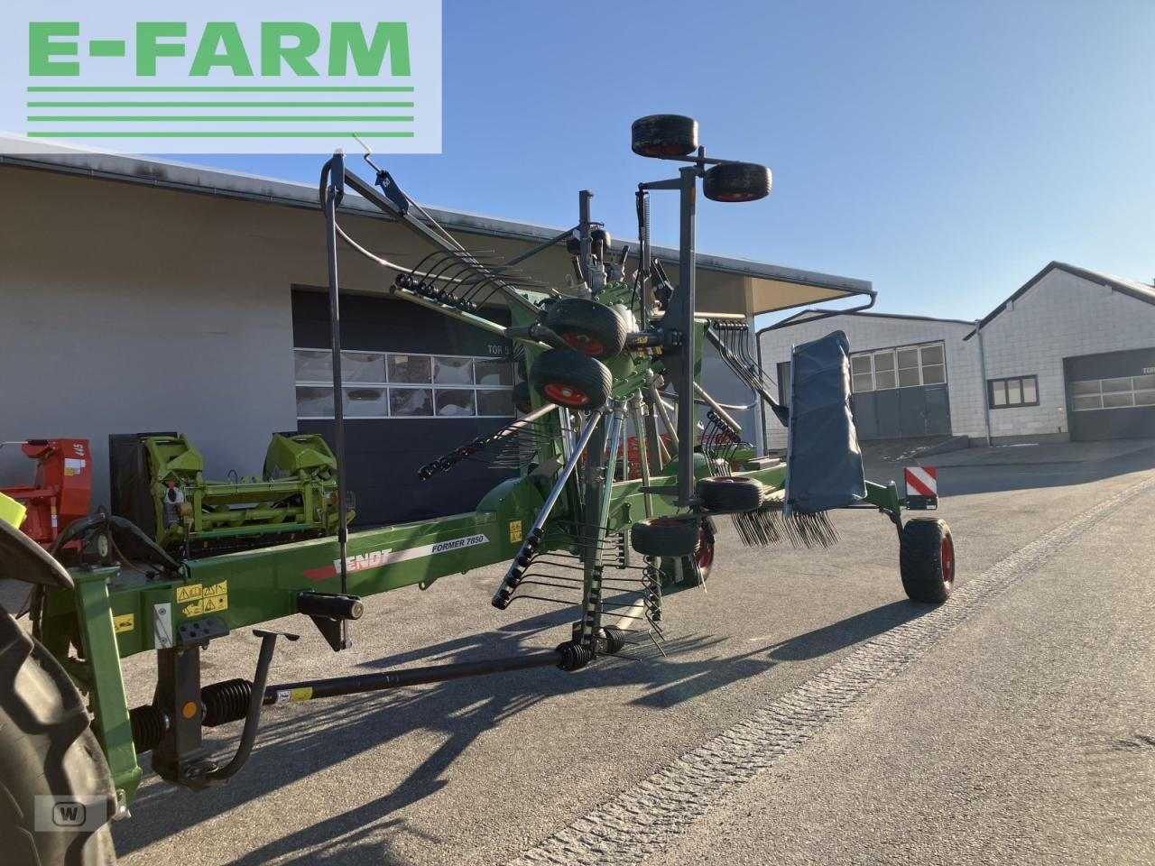 Fendt former 7850 - Henificadora: foto 1 Fendt former 7850 - Henificadora: foto 1