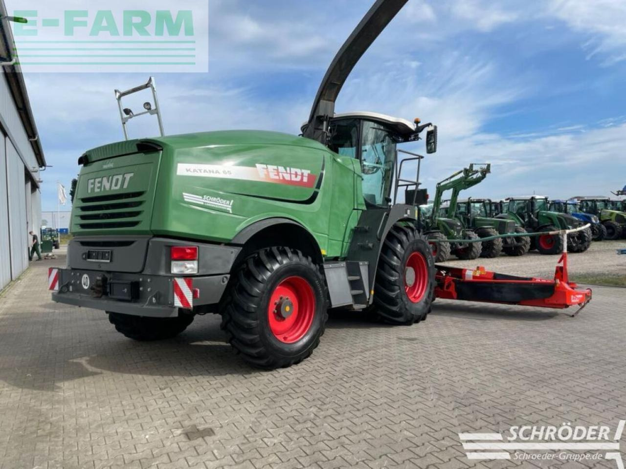 Fendt katana 65 + kemper 375 plus - Cosechadora de forraje: foto 3 Fendt katana 65 + kemper 375 plus - Cosechadora de forraje: foto 3
