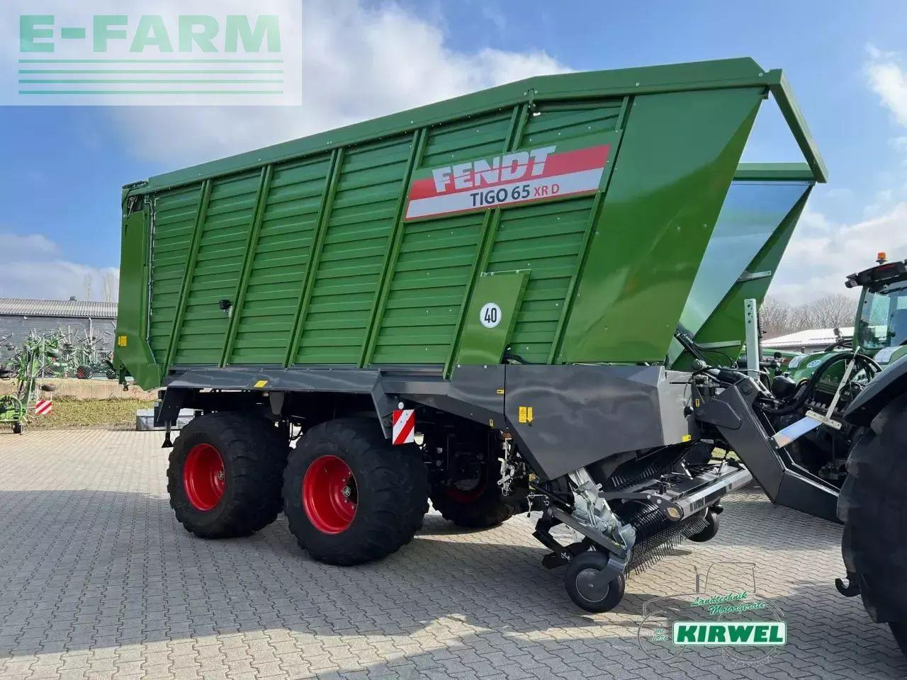 Fendt tigo 65 xr - Remolque autocargador: foto 1 Fendt tigo 65 xr - Remolque autocargador: foto 1