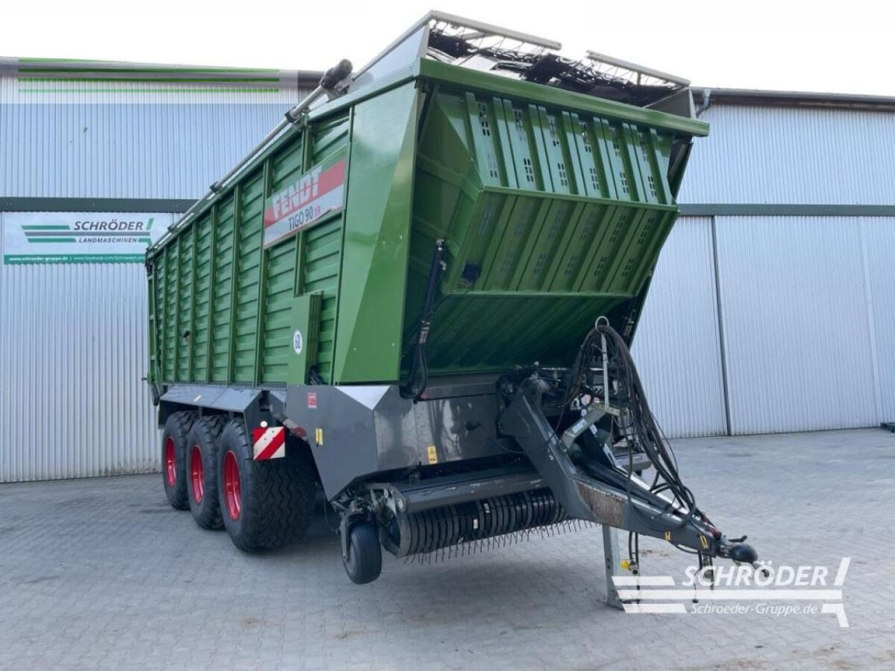 Fendt tigo 90 xr - Remolque volquete agrícola: foto 1 Fendt tigo 90 xr - Remolque volquete agrícola: foto 1