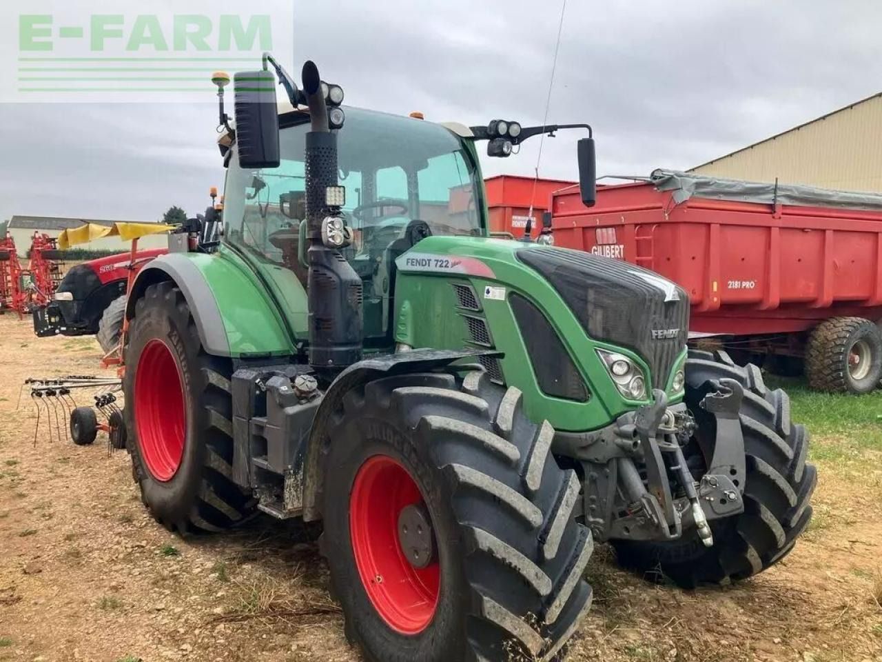 Fendt tract fendt 722 vario profi + - Tractor: foto 1 Fendt tract fendt 722 vario profi + - Tractor: foto 1