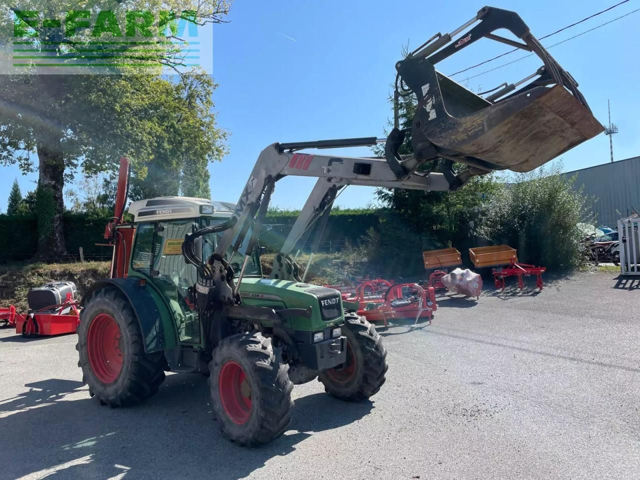 Fendt tracteur agricole 208 s fendt - Tractor: foto 4 Fendt tracteur agricole 208 s fendt - Tractor: foto 4