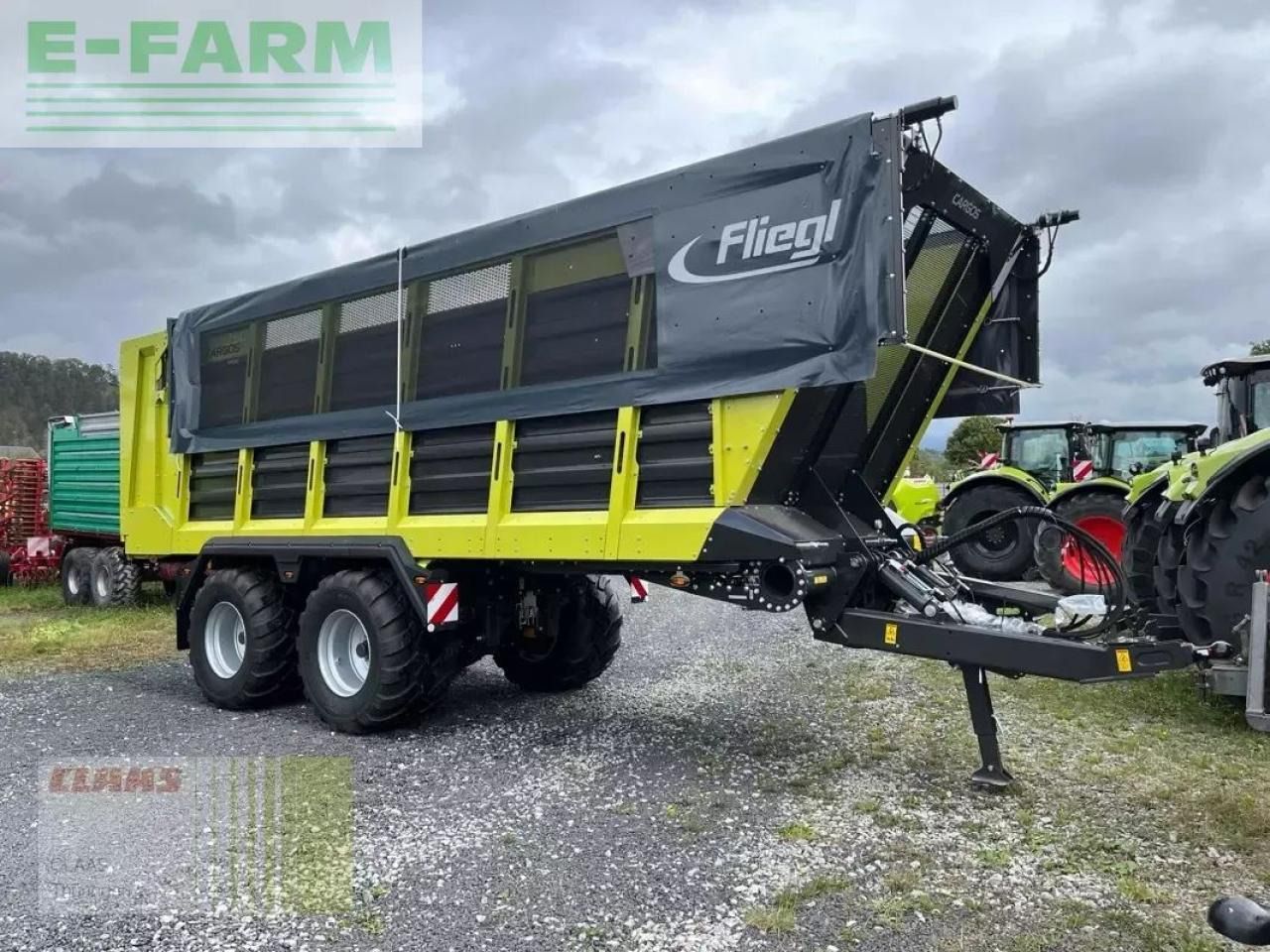 Fliegl cargos 750 trend - Remolque volquete agrícola: foto 1 Fliegl cargos 750 trend - Remolque volquete agrícola: foto 1
