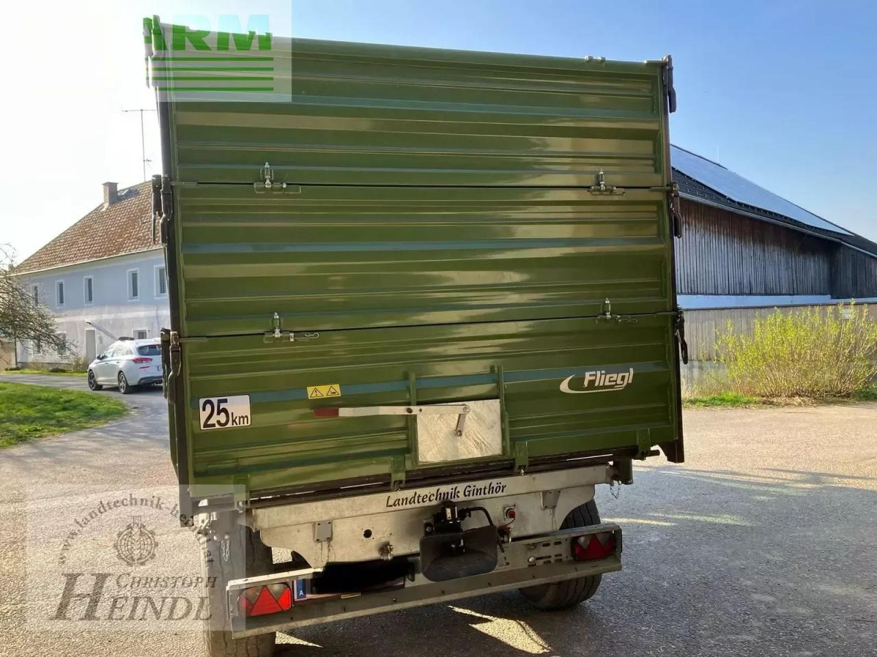 Fliegl tdk 130 fox - Remolque volquete agrícola: foto 5 Fliegl tdk 130 fox - Remolque volquete agrícola: foto 5