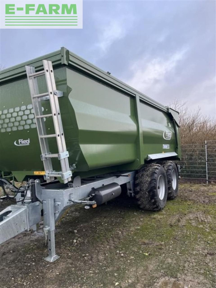 Fliegl tmk 269 fox luft og hydrauliske bremser - Remolque volquete agrícola: foto 2 Fliegl tmk 269 fox luft og hydrauliske bremser - Remolque volquete agrícola: foto 2