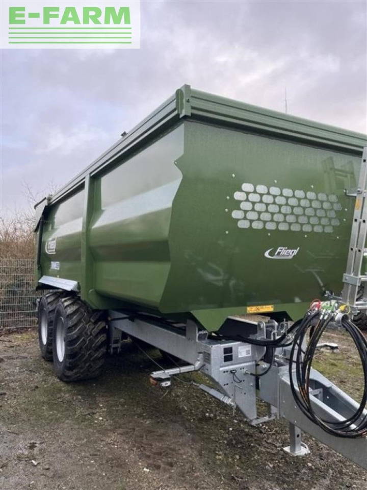 Fliegl tmk 269 fox luft og hydrauliske bremser - Remolque volquete agrícola: foto 1 Fliegl tmk 269 fox luft og hydrauliske bremser - Remolque volquete agrícola: foto 1