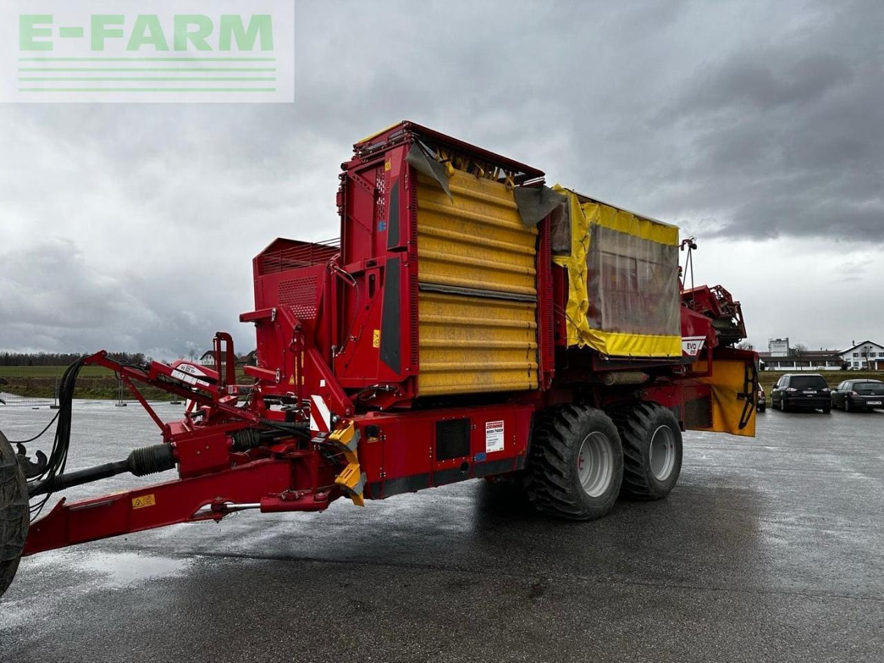 Grimme EVO 290 AIRSEP - Arrancadora de patatas: foto 1 Grimme EVO 290 AIRSEP - Arrancadora de patatas: foto 1