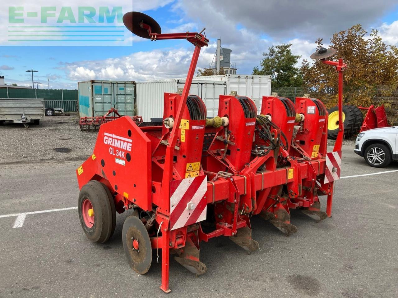 Grimme GL 34K - Arrancadora de patatas: foto 4 Grimme GL 34K - Arrancadora de patatas: foto 4
