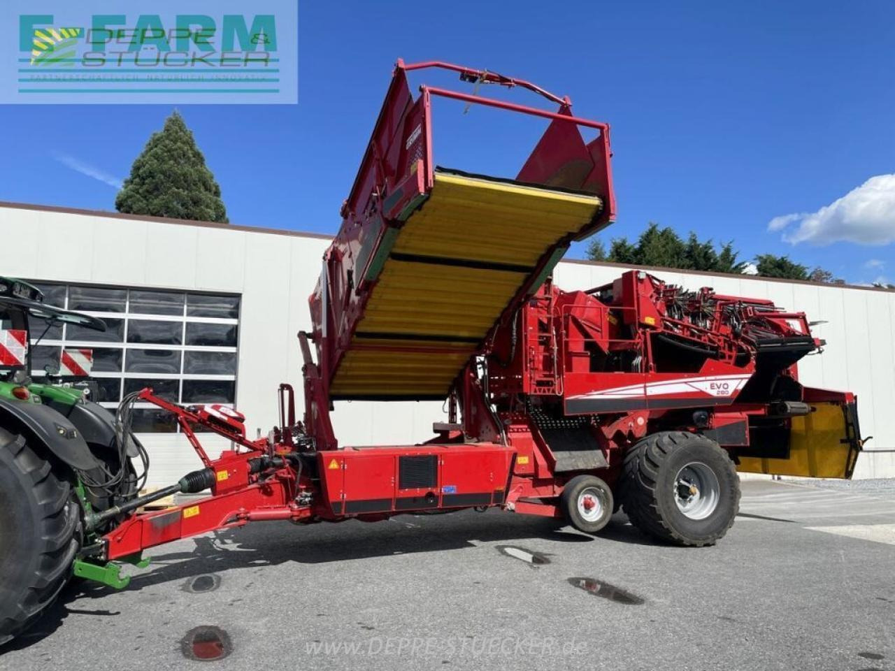 Grimme evo 280 - Arrancadora de patatas: foto 1 Grimme evo 280 - Arrancadora de patatas: foto 1