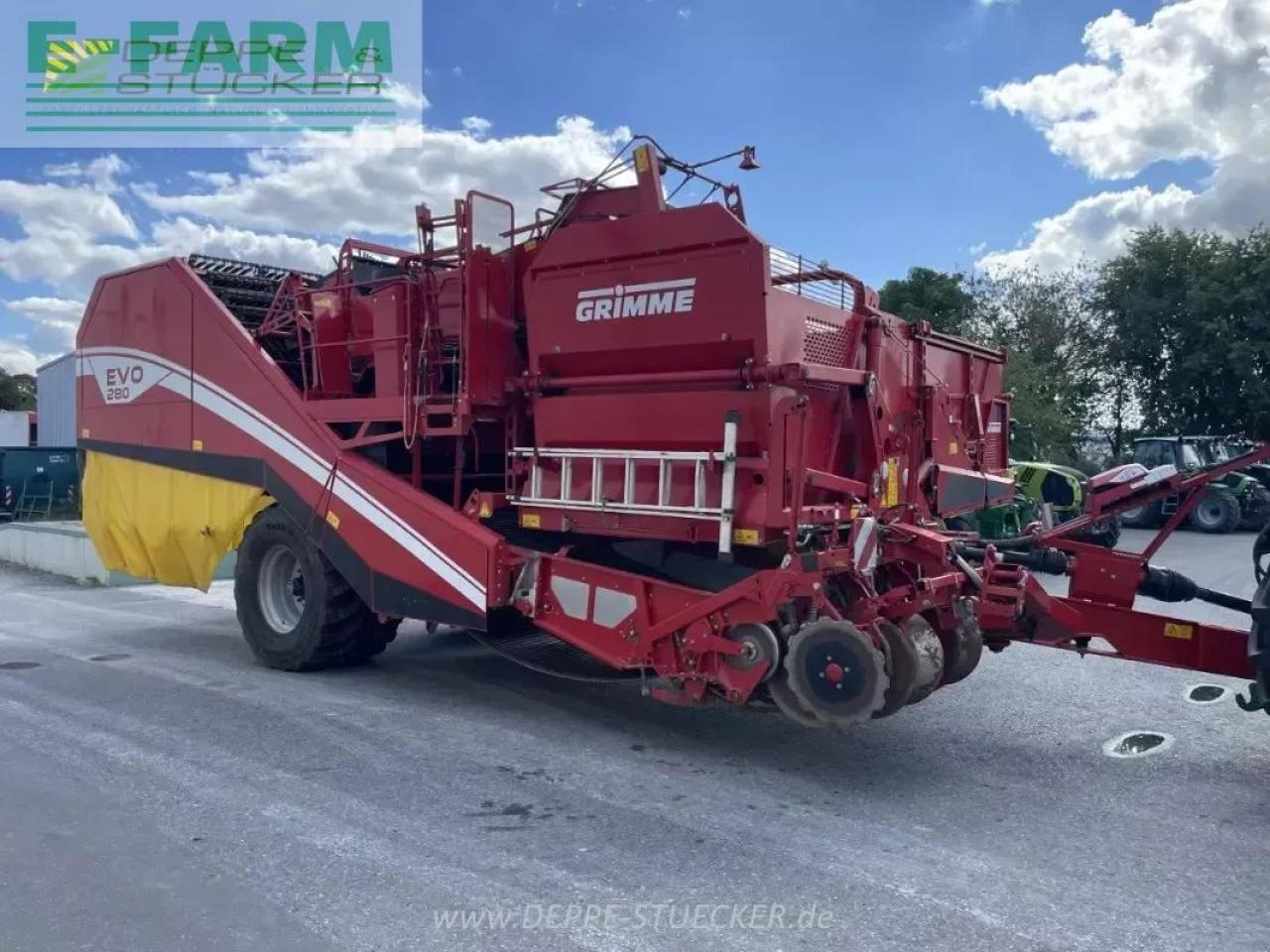 Grimme evo 280 - Arrancadora de patatas: foto 4 Grimme evo 280 - Arrancadora de patatas: foto 4