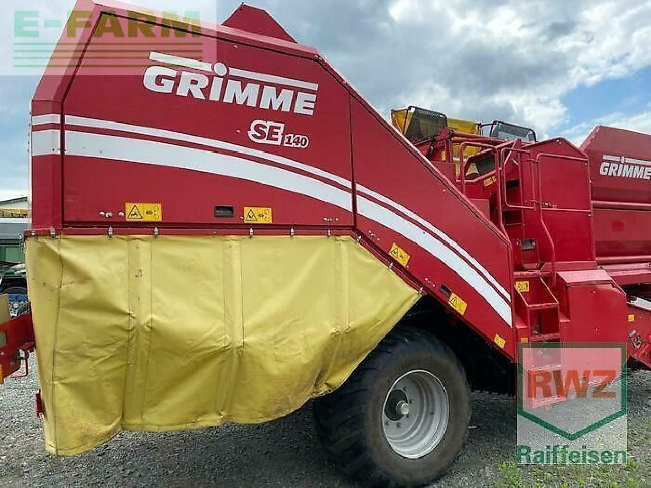 Grimme kartoffelvollernter - Arrancadora de patatas: foto 4 Grimme kartoffelvollernter - Arrancadora de patatas: foto 4