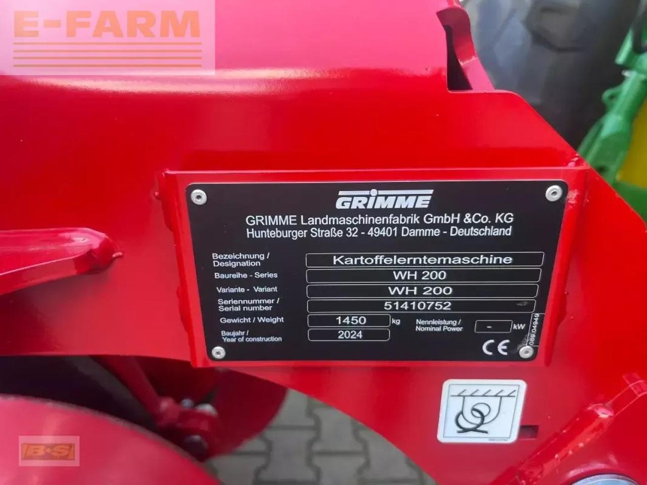 Grimme wh 200 - Arrancadora de patatas: foto 2 Grimme wh 200 - Arrancadora de patatas: foto 2