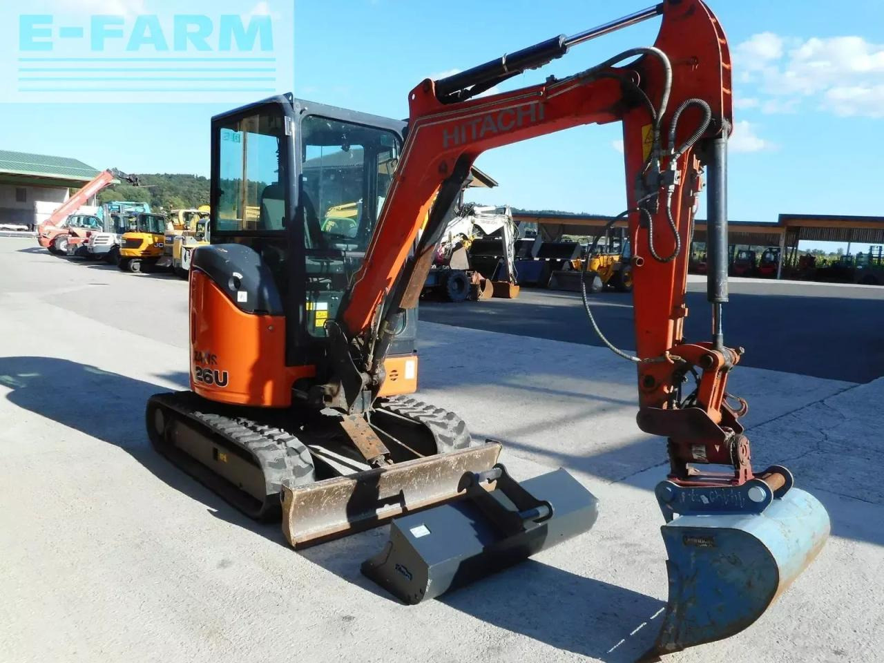 Hitachi zx26u-6 ( 2.740kg ) powertilt - Miniexcavadora: foto 4 Hitachi zx26u-6 ( 2.740kg ) powertilt - Miniexcavadora: foto 4
