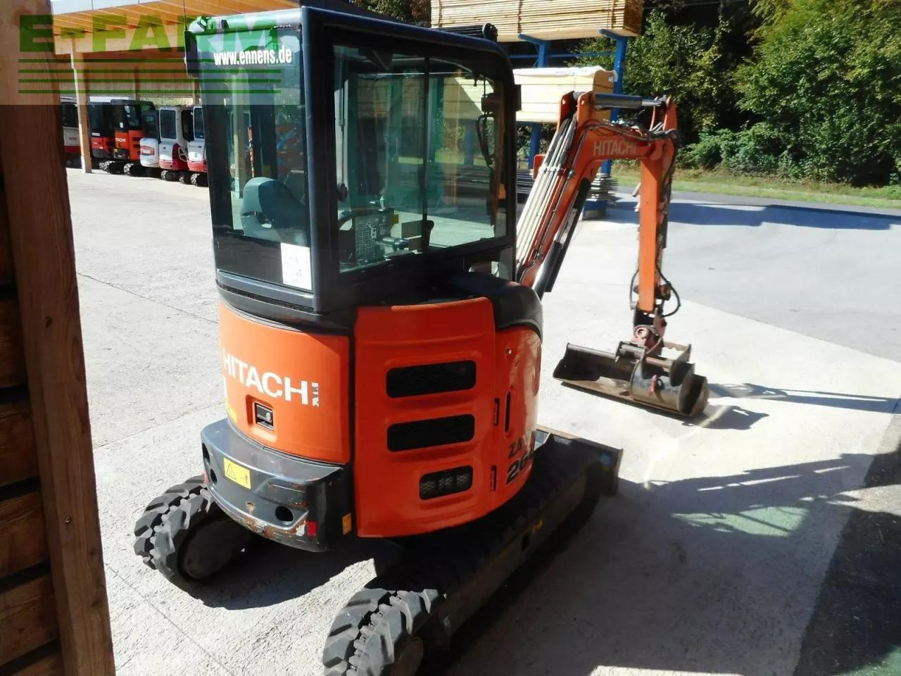 Hitachi zx26u-6 ( 2.740kg ) powertilt u. hydr. sw - Miniexcavadora: foto 4 Hitachi zx26u-6 ( 2.740kg ) powertilt u. hydr. sw - Miniexcavadora: foto 4