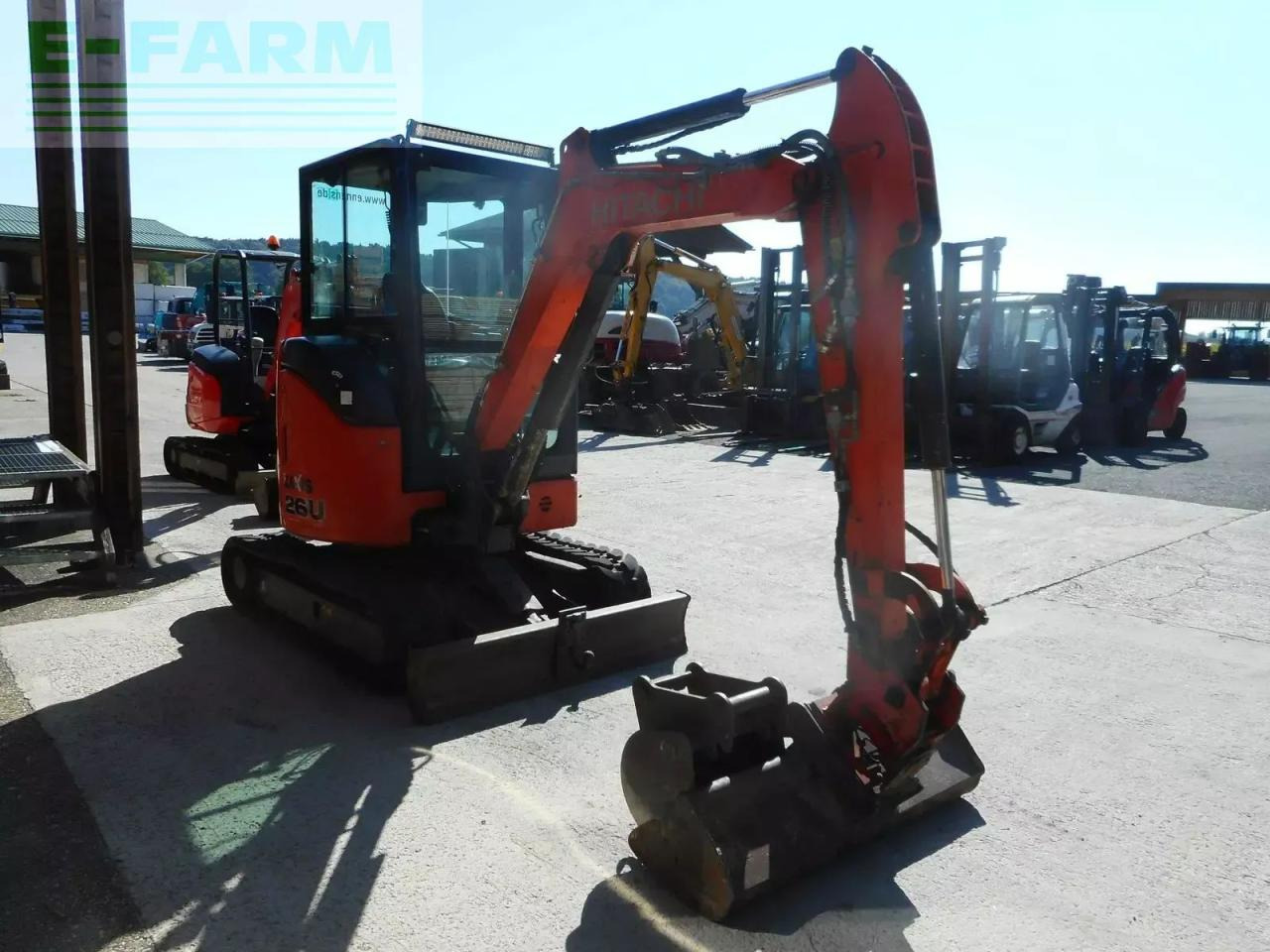 Hitachi zx26u-6 ( 2.740kg ) powertilt u. hydr. sw - Miniexcavadora: foto 5 Hitachi zx26u-6 ( 2.740kg ) powertilt u. hydr. sw - Miniexcavadora: foto 5