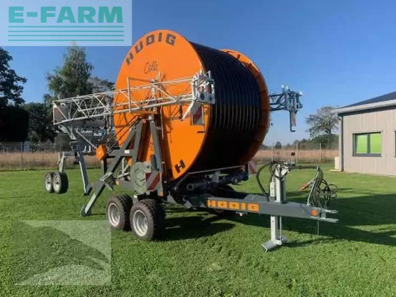 Hüdig iromat ii 550/100 mit düsenwagen dw 18 - Sistema de riego: foto 1 Hüdig iromat ii 550/100 mit düsenwagen dw 18 - Sistema de riego: foto 1