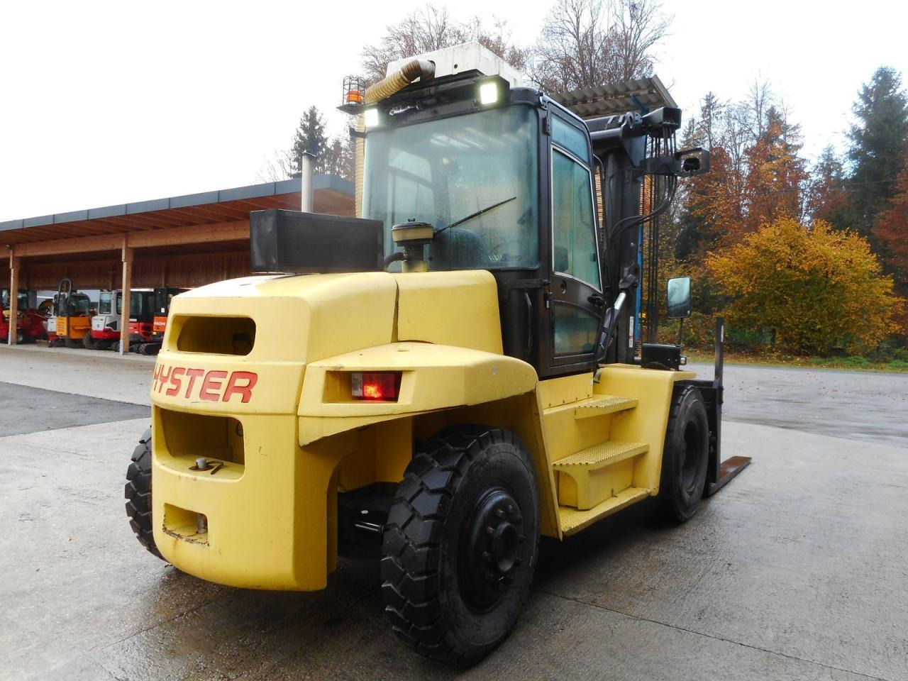 Hyster h9.00xm ( vollausstattung ) 9 tonnen hubkraft - Carretilla elevadora: foto 4 Hyster h9.00xm ( vollausstattung ) 9 tonnen hubkraft - Carretilla elevadora: foto 4