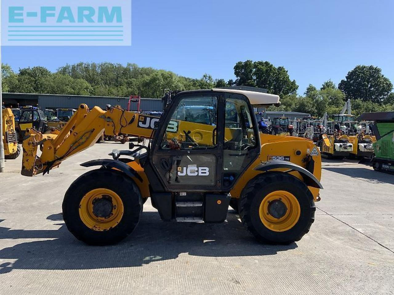 Manipulador telescópico JCB 536-70 agri super telehandler (st23536): foto 6
