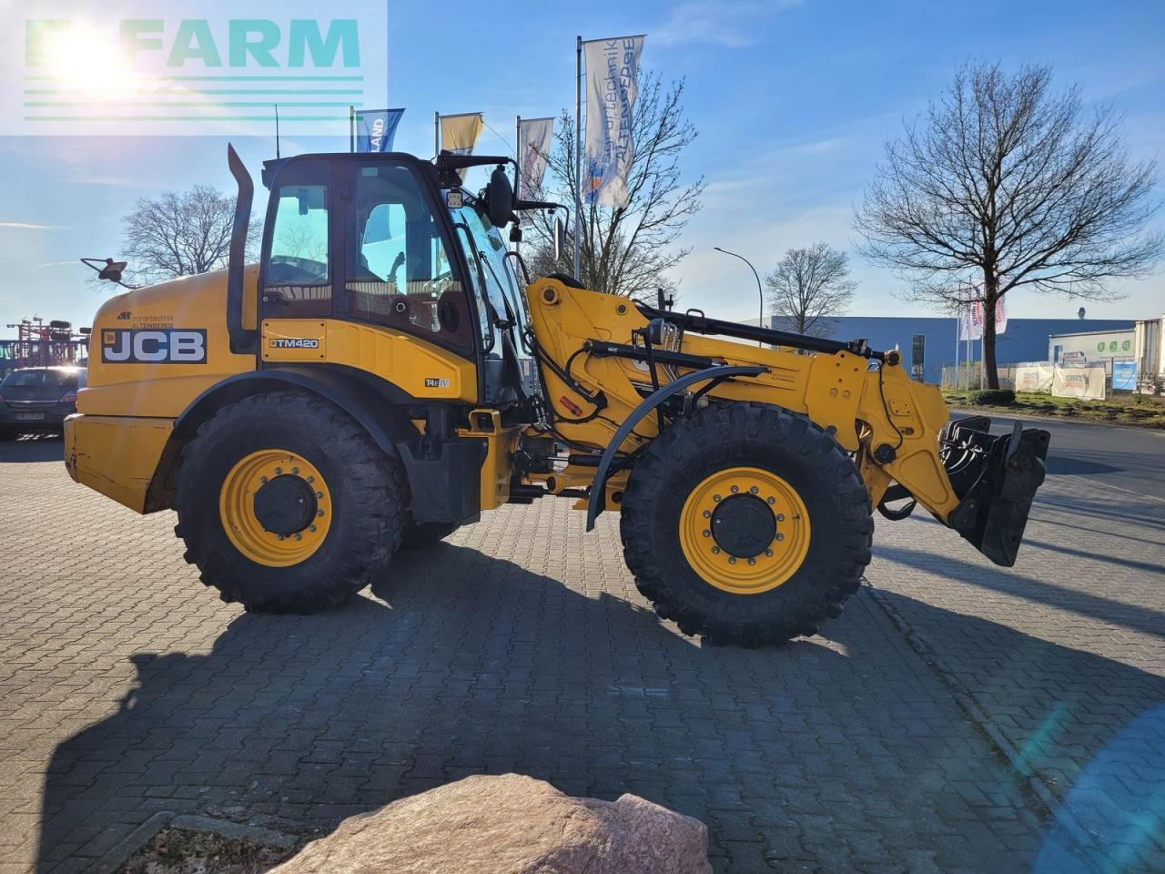 JCB tm 420 teleskopradlader - Manipulador telescópico: foto 4 JCB tm 420 teleskopradlader - Manipulador telescópico: foto 4
