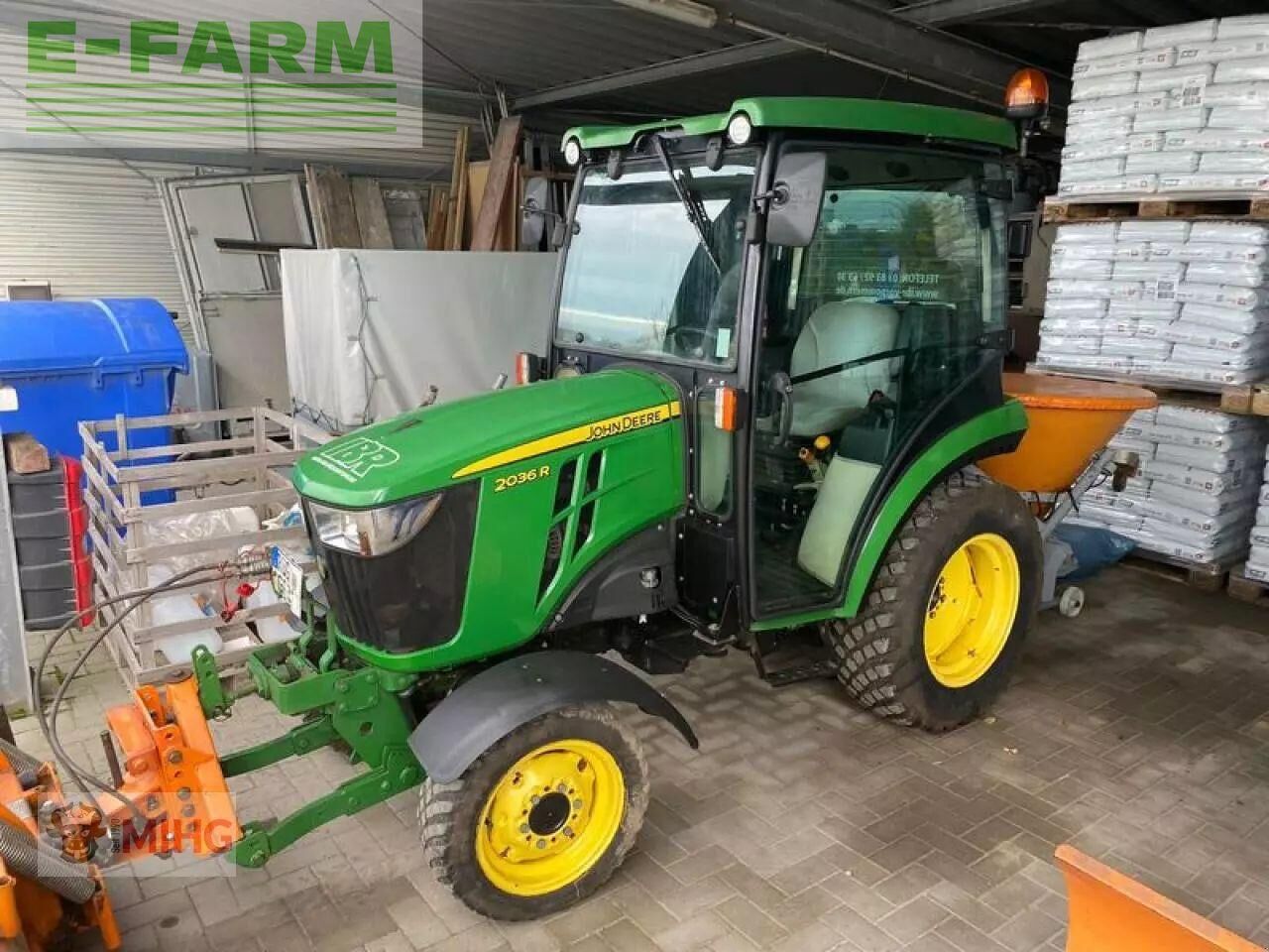 John Deere 2036r - Tractor: foto 1 John Deere 2036r - Tractor: foto 1