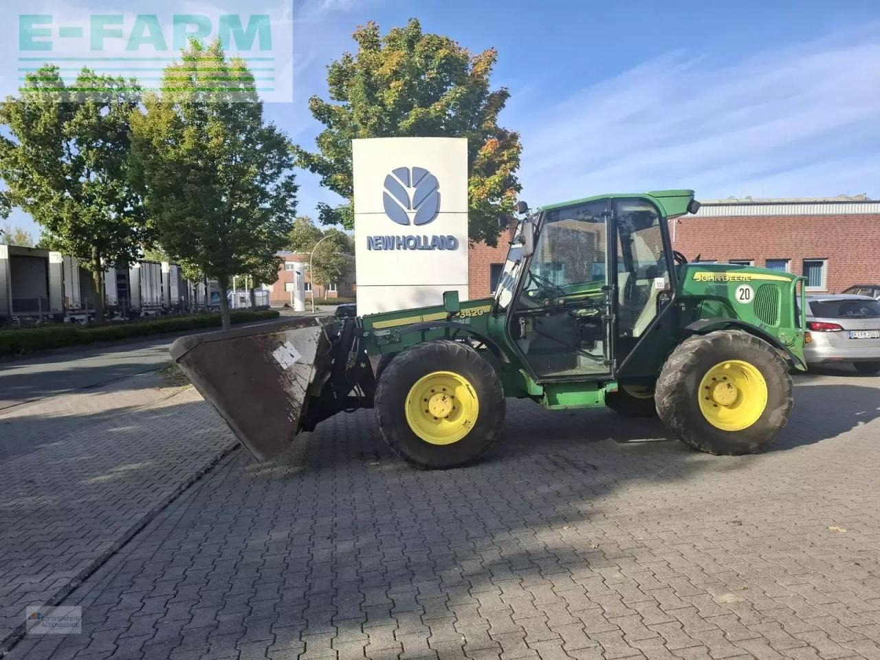 John Deere 3420 mit schaufel und palettengabel - Manipulador telescópico: foto 1 John Deere 3420 mit schaufel und palettengabel - Manipulador telescópico: foto 1