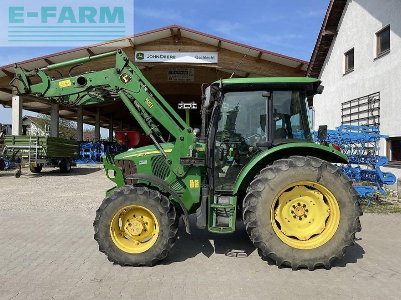 Tractor John Deere 5620 fl premium: foto 13