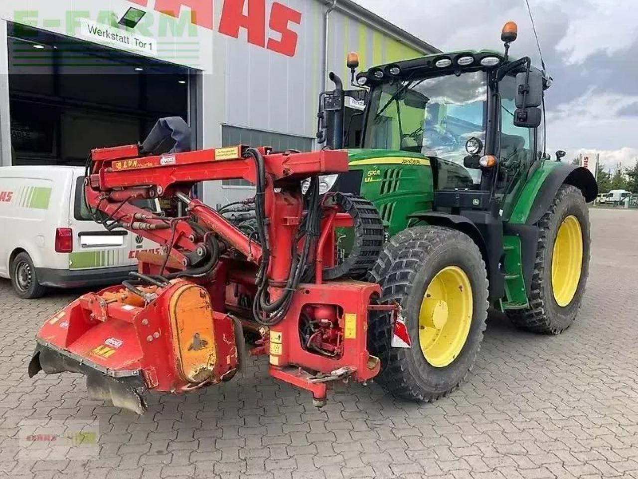 John Deere 6110r - Tractor: foto 3 John Deere 6110r - Tractor: foto 3