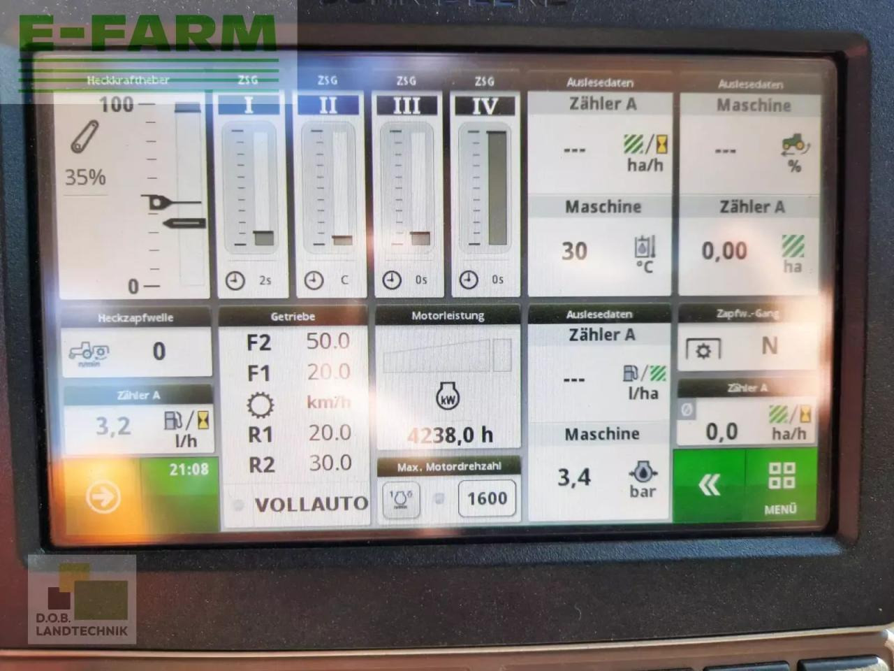 Tractor John Deere 6130r 6130 r: foto 10